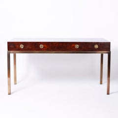 Midcentury Writing Table or Desk by Mastercraft