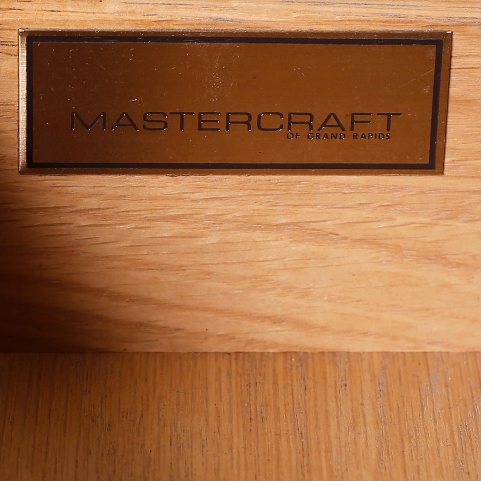 Midcentury Writing Table or Desk by Mastercraft 1