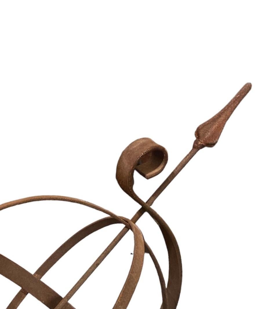 Mid-Century Modern Mid Century Wrought Iron Armillary Sphere