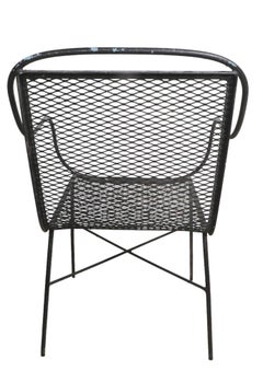 Mid Century Wrought Iron Chair att. to Salterini