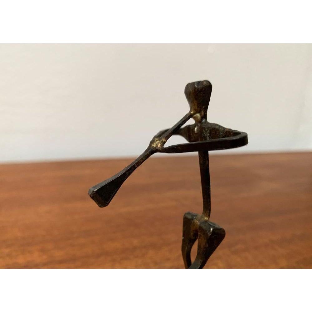 Figurina di pifferaio in ferro battuto di metà secolo, anni '60, in ottime condizioni. Progettato dal 1960 al 1969.

Informazioni aggiuntive:
Materiali: Metallo
Colore: nero
Stili: Medioevo Moderno
Tipo di articolo: Vintage, Antico o