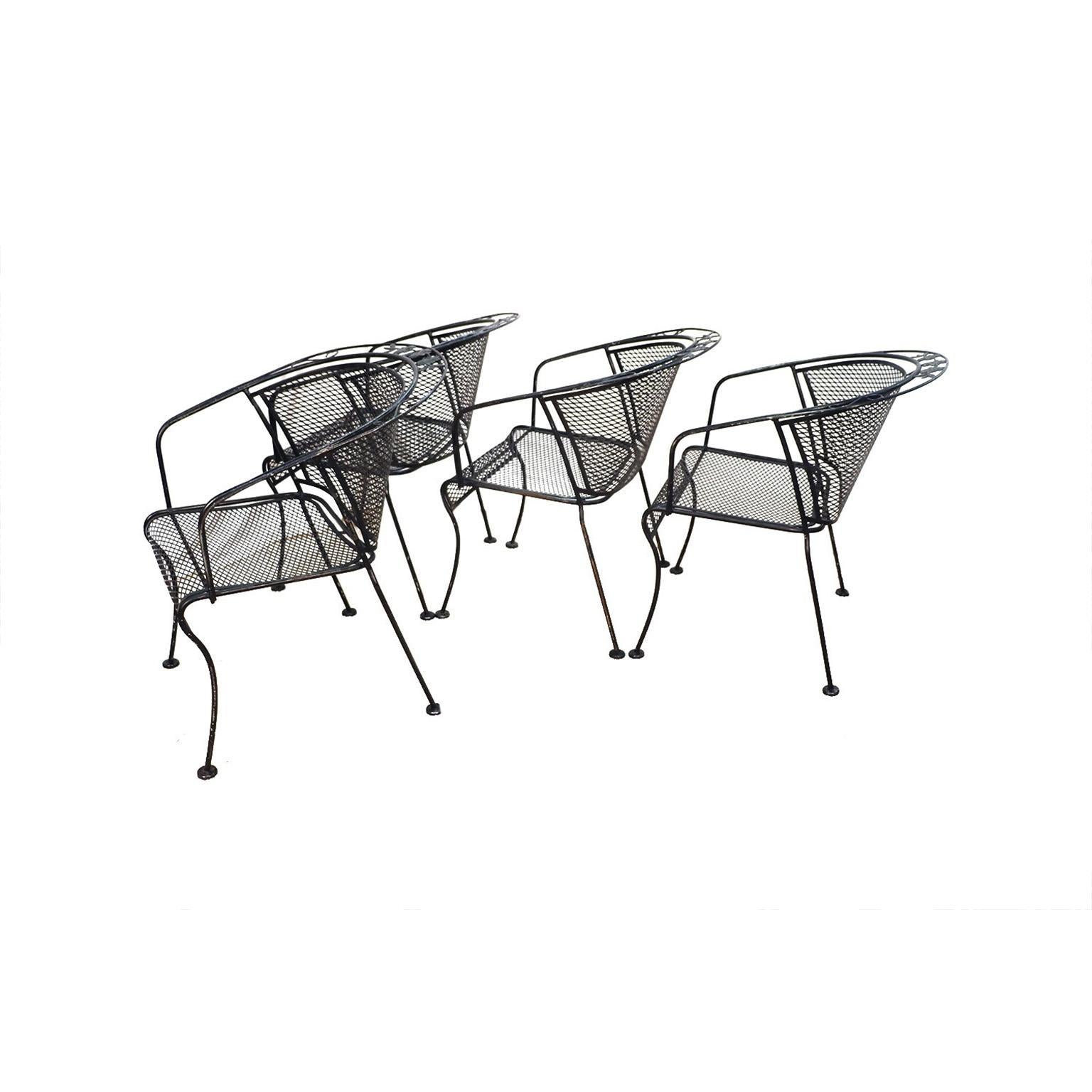russell woodard patio set