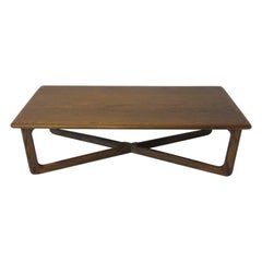 Mid Century X Based Perception Coffee Table by Lane