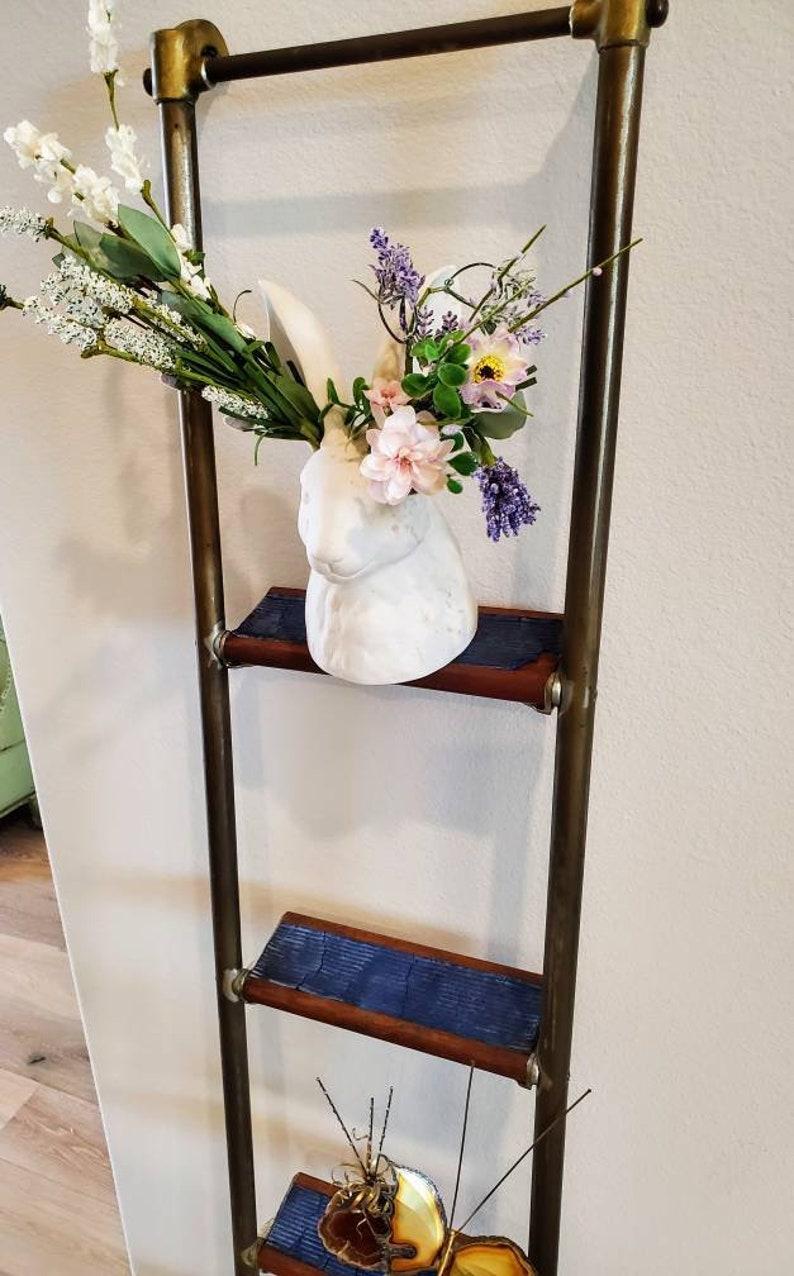Brass Mid-Century Yacht Folding Nautical Boarding Ladder