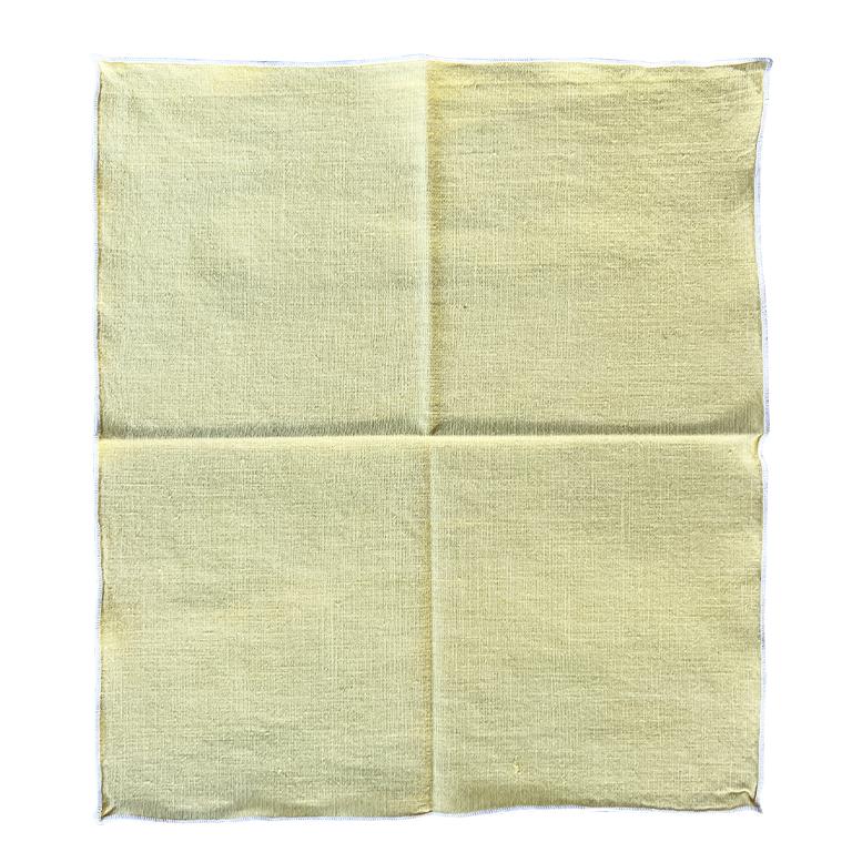 Mid-Century Modern Mid Century Yellow Cocktail Napkins - Set of 3 For Sale