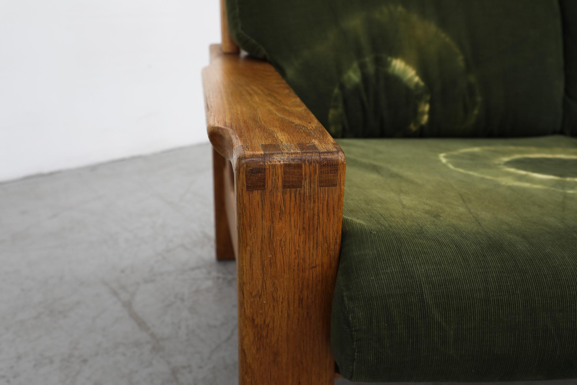 Mid Century, Yngve Ekström Style Swedish Oak Sofa 9
