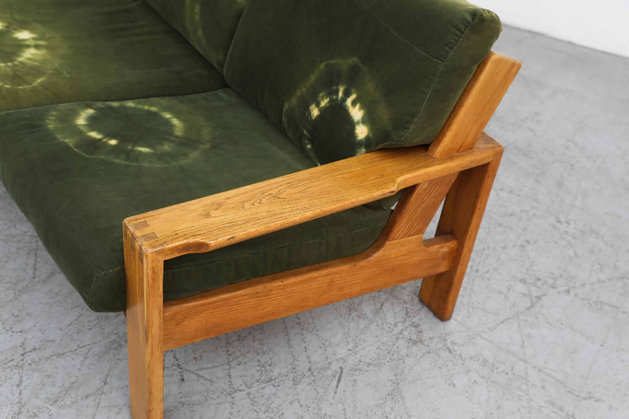 Mid Century, Yngve Ekström Style Swedish Oak Sofa 13
