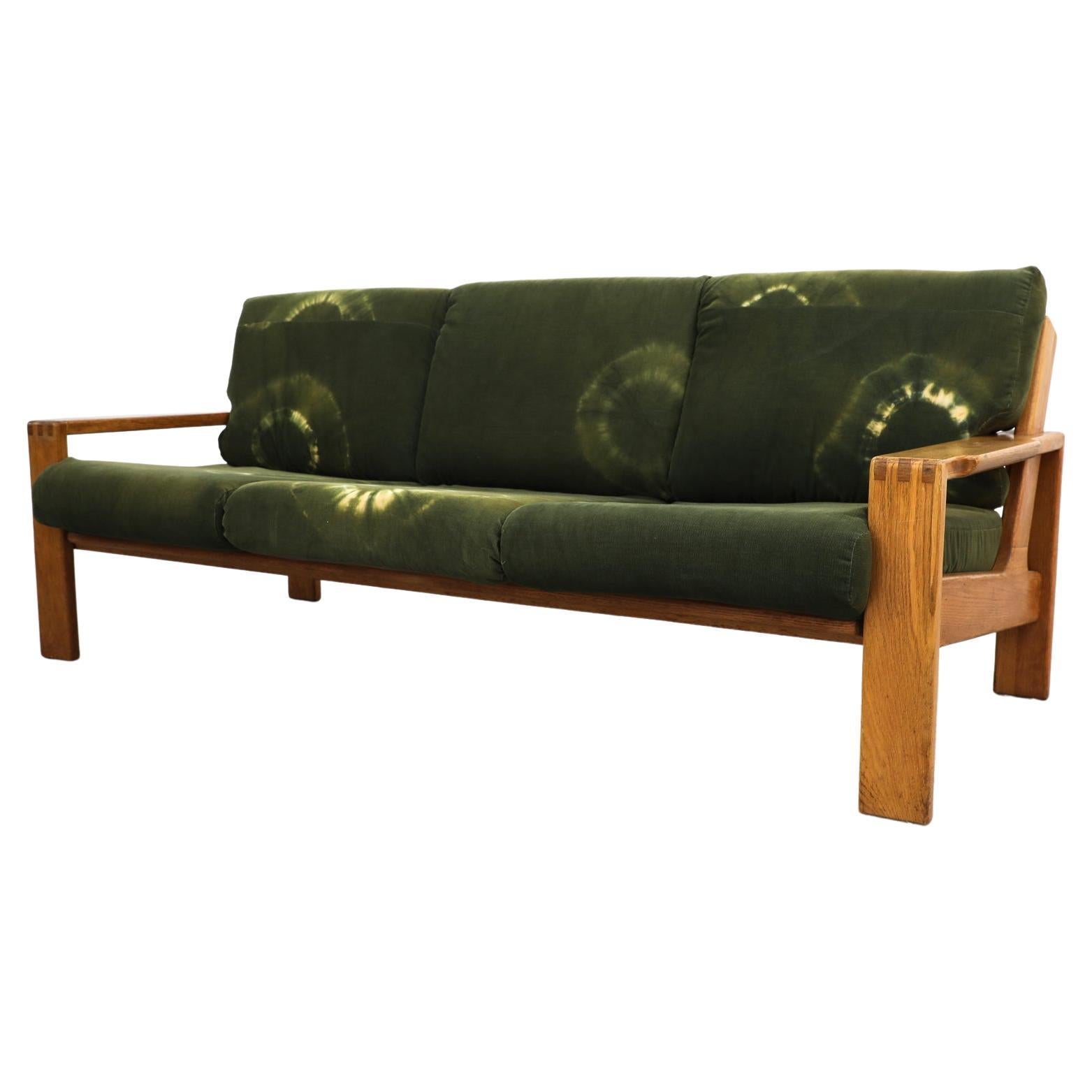 Mid Century, Yngve Ekström Style Swedish Oak Sofa