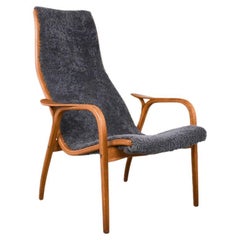 Mid Century Yngve Ekström Swedese Lamino Easy Chair 1956
