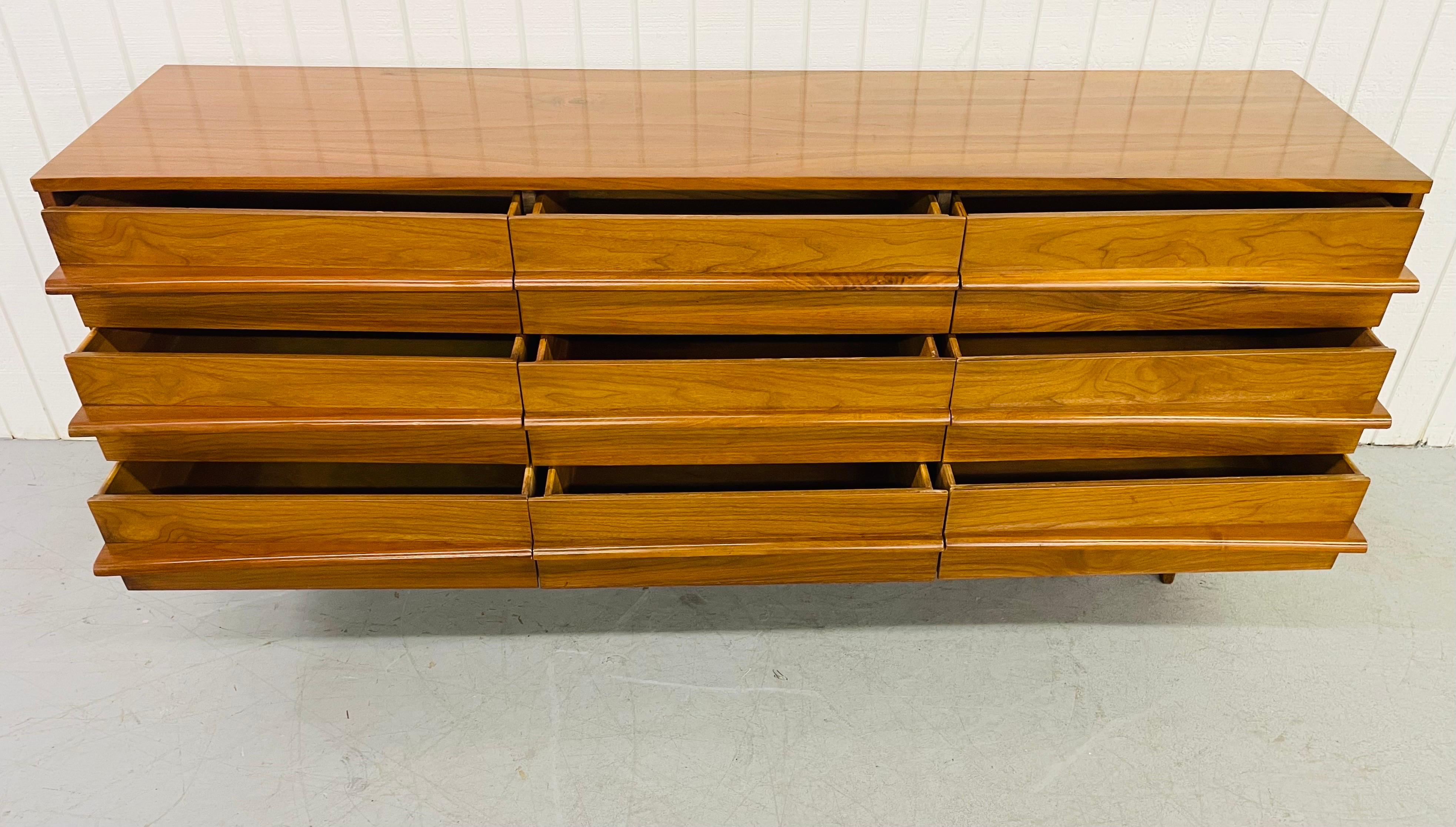 Mid-Century Young Manufacturing Walnut Dresser 2
