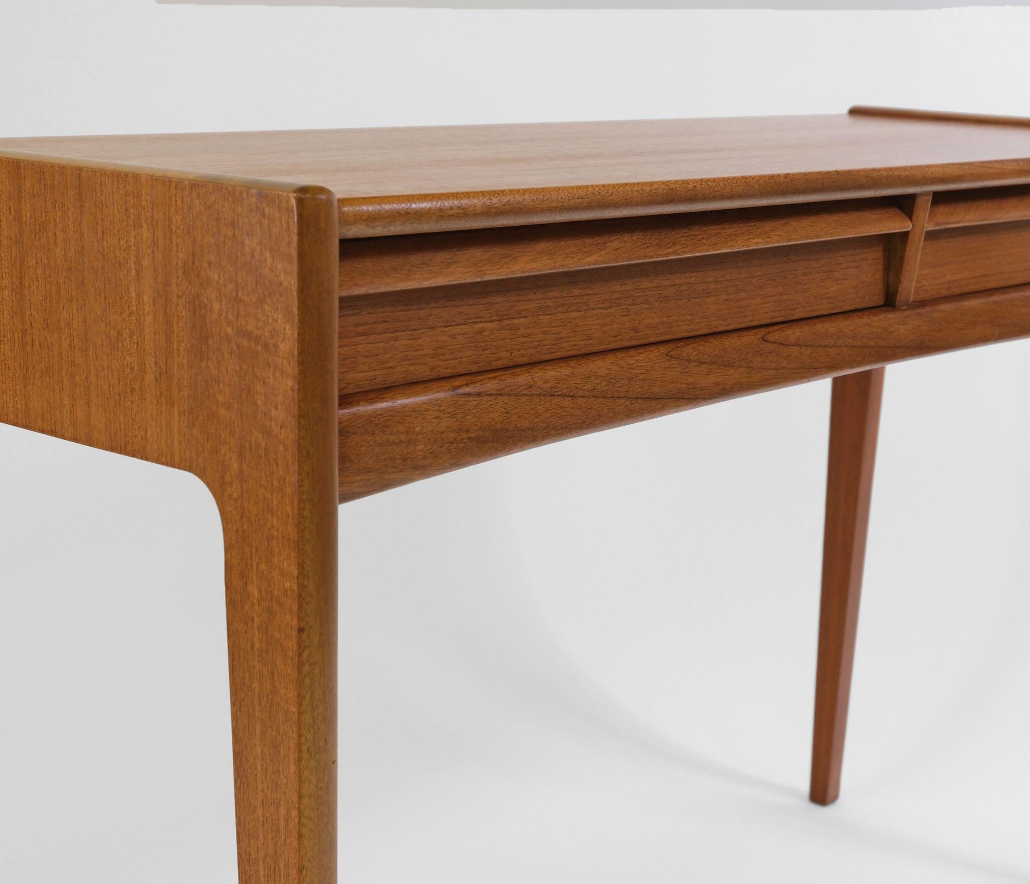 Mid Century Younger Teak Console Table 1960 4
