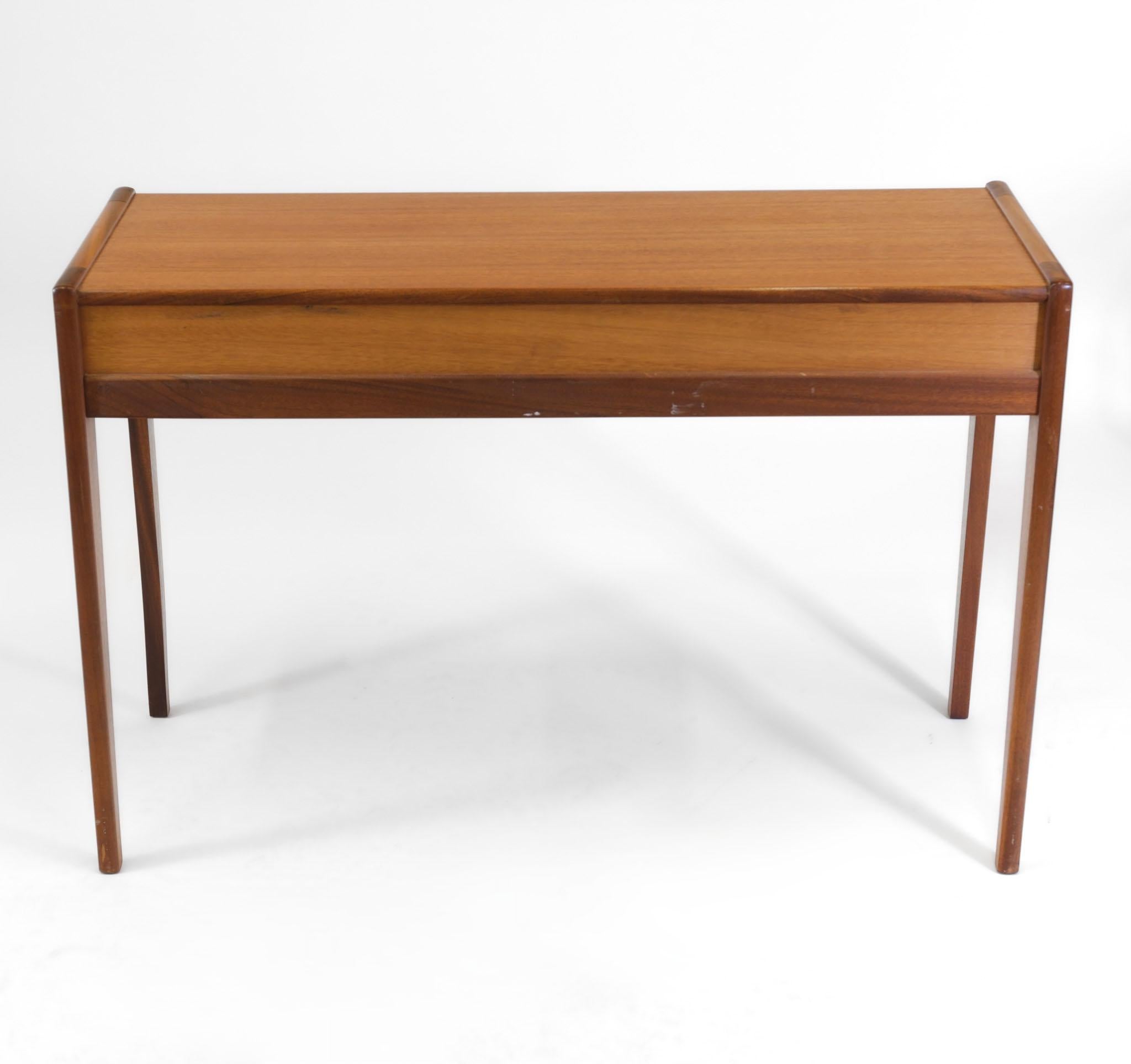 Mid Century Younger Teak Console Table 1960 10