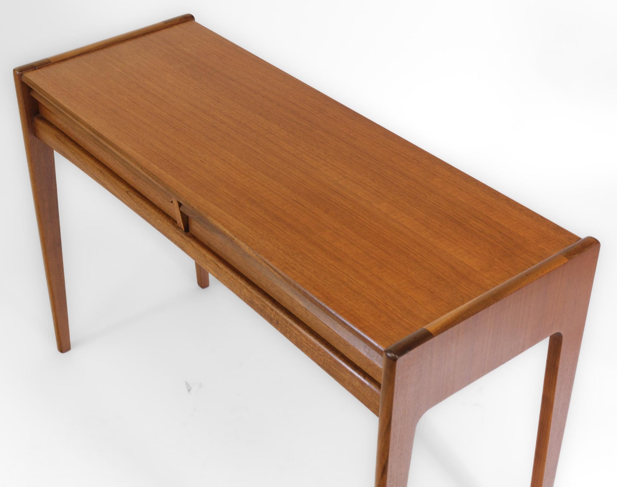British Mid Century Younger Teak Console Table 1960