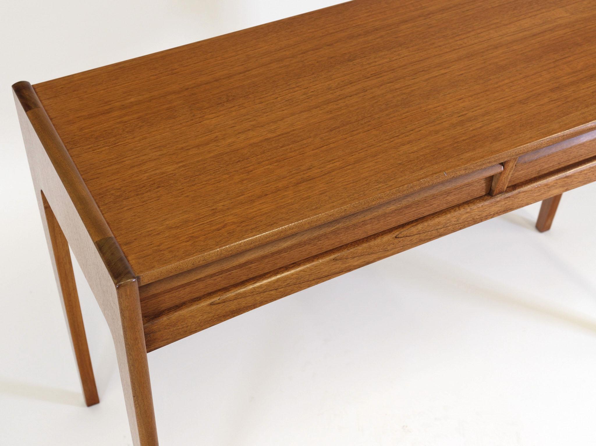 Mid Century Younger Teak Console Table 1960 1