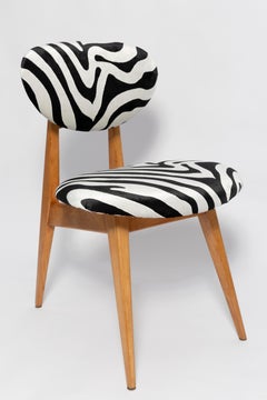 Mid-Century Zebra Chair, Type 200/128, by J. Kedziorek, Europe, 1960s