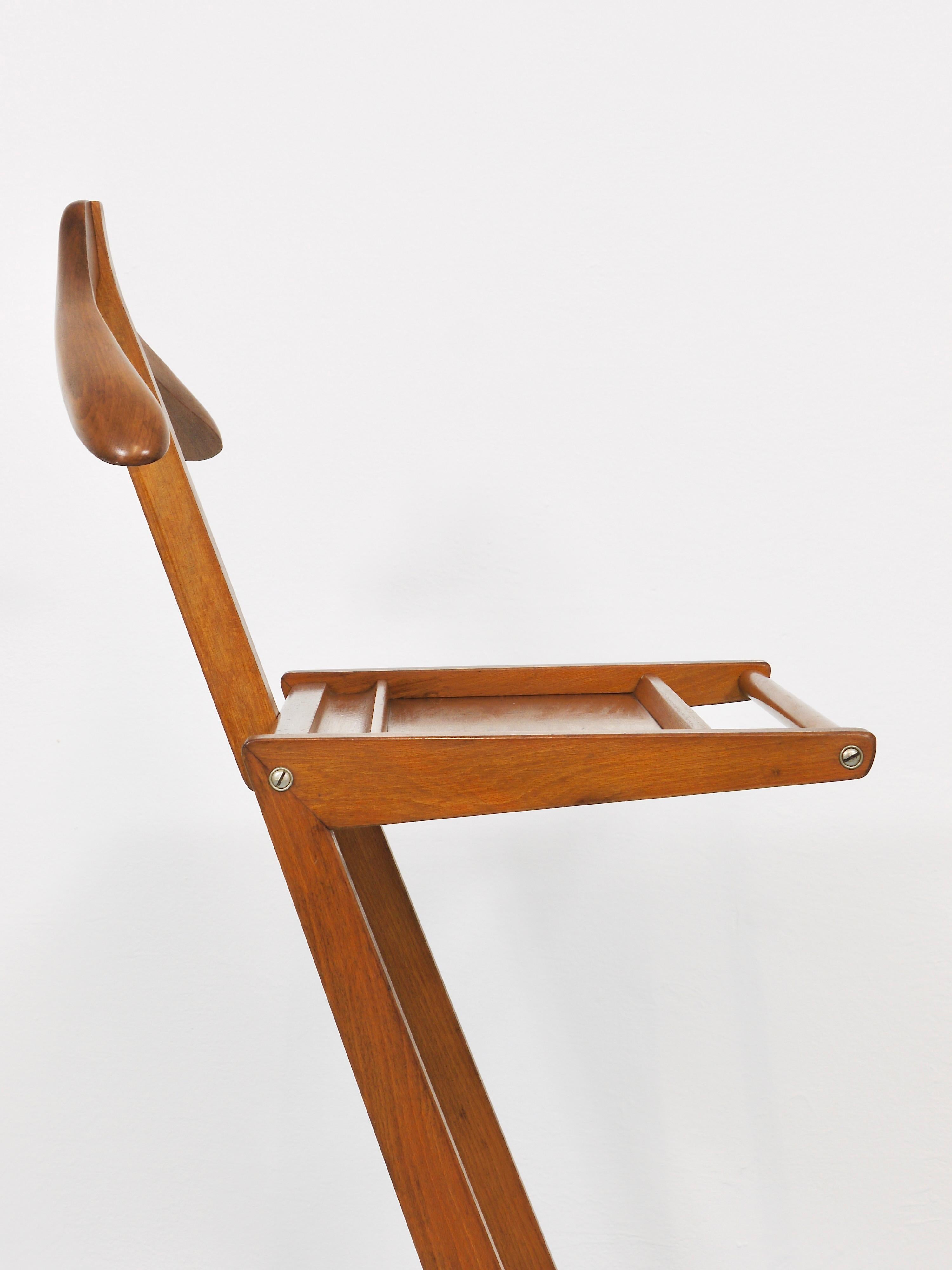 Porta abiti a zig zag di metà secolo di Opal, Germany, anni '50 in vendita 5