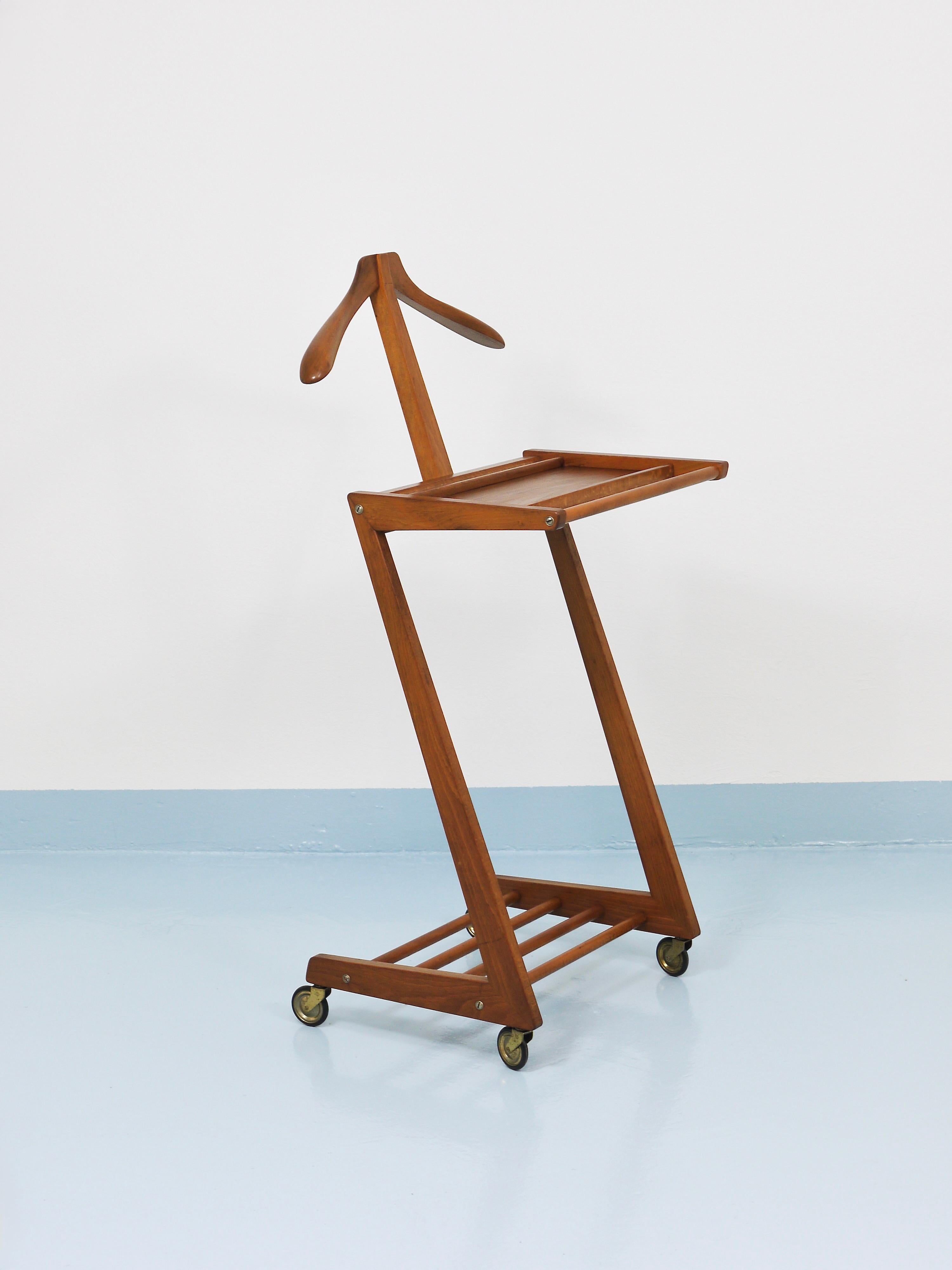 XX secolo Porta abiti a zig zag di metà secolo di Opal, Germany, anni '50 in vendita