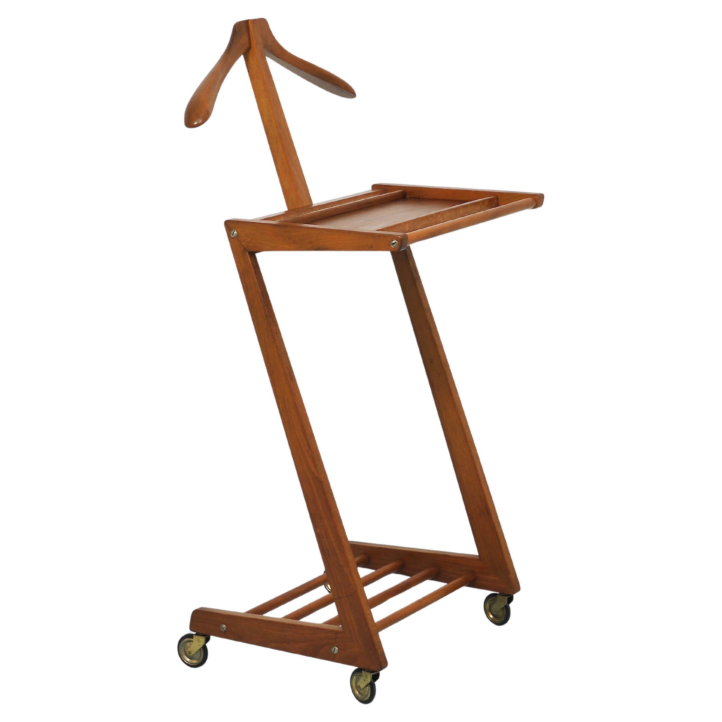 Porta abiti a zig zag di metà secolo di Opal, Germany, anni '50 in vendita