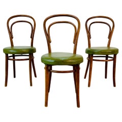 Vintage Mid-Century ZPM Radomsko Bentwood Chairs, Set of 3, 1950s