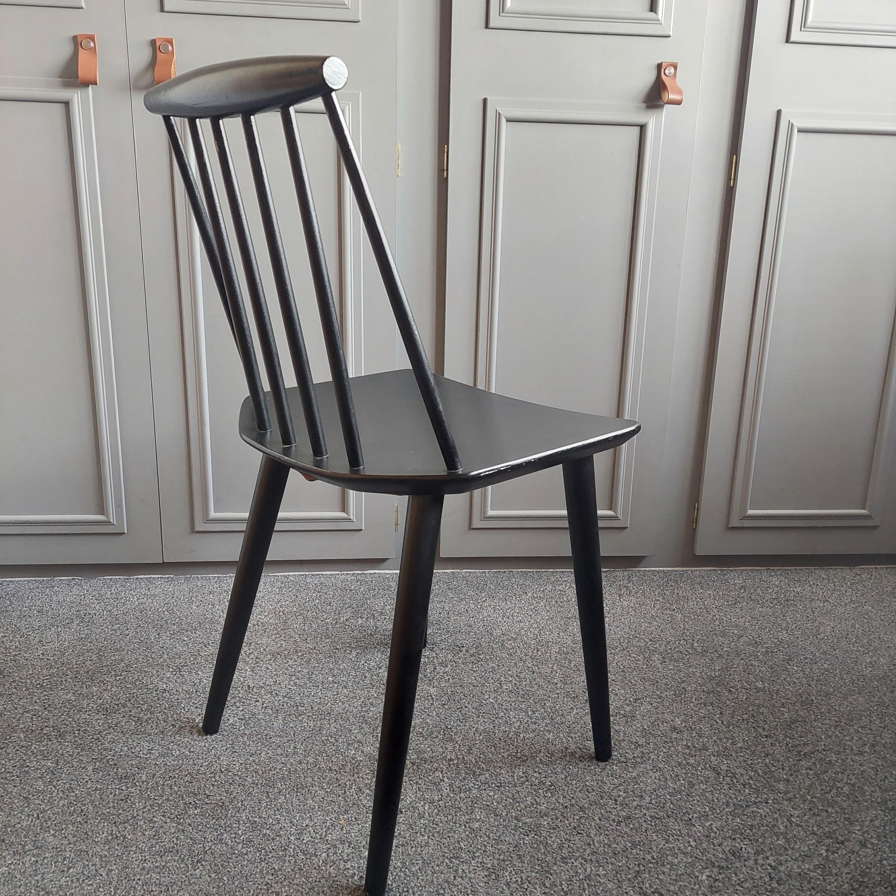 Mid Century J77 Chair Folke Palsson for Fdb Mobler Danish Modernist 70s 3