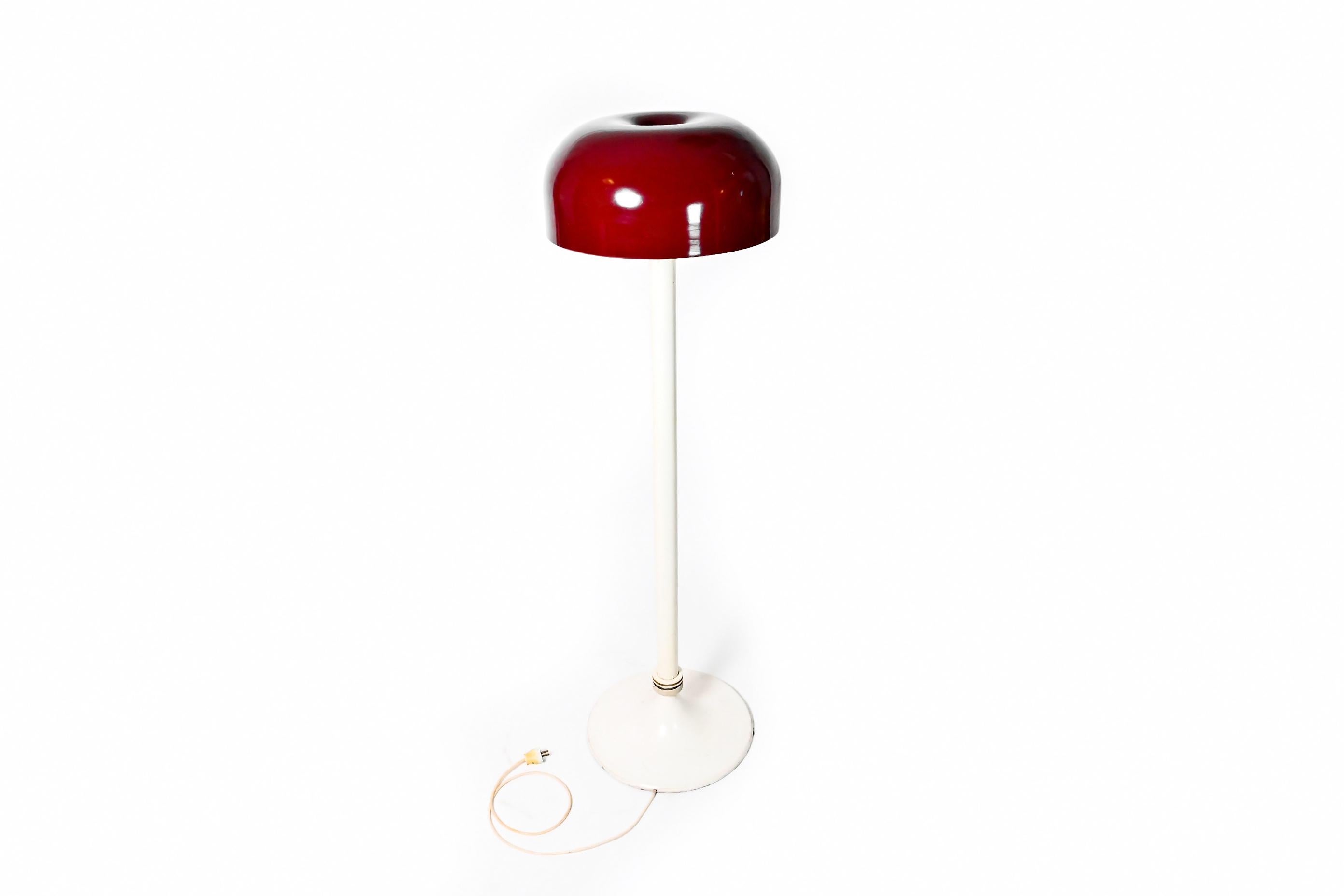 A mushroom floor lamp by Sándor Borz-Kováts from the 1970s, Hungary.