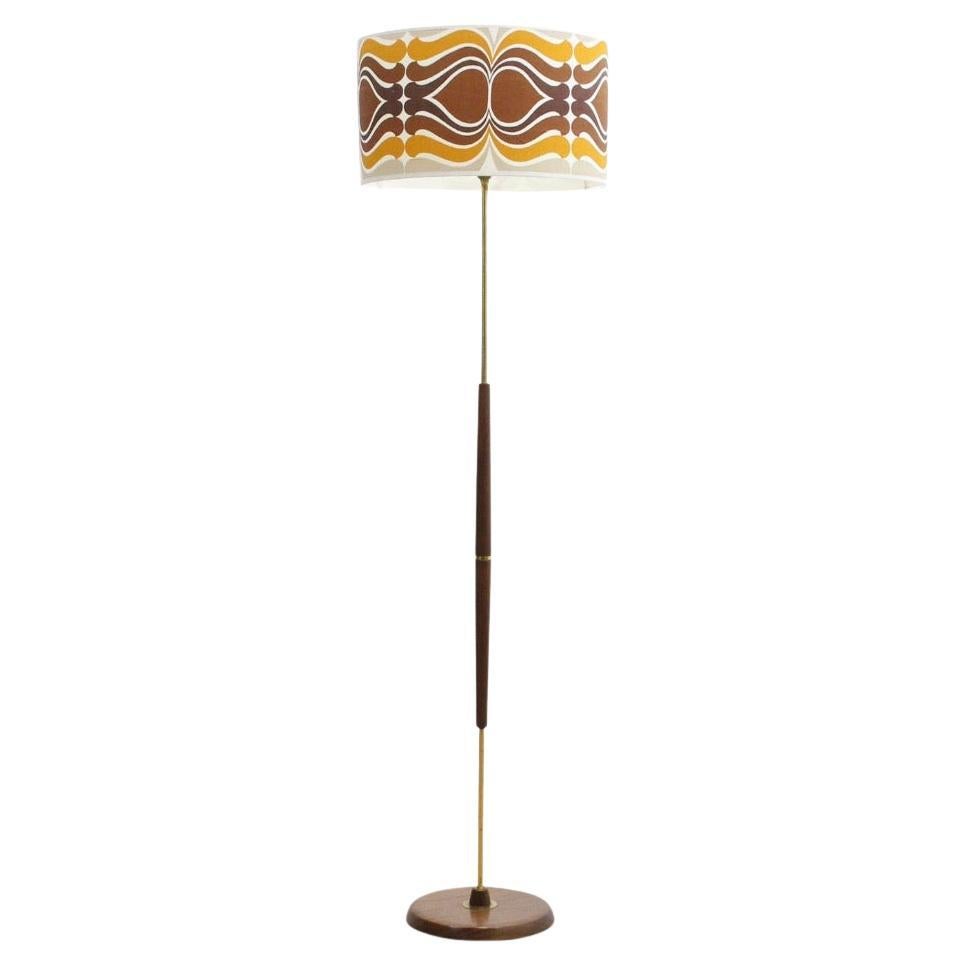 Mid CenturyTeak Standing Floor Lamp
Psychedelic Shade
