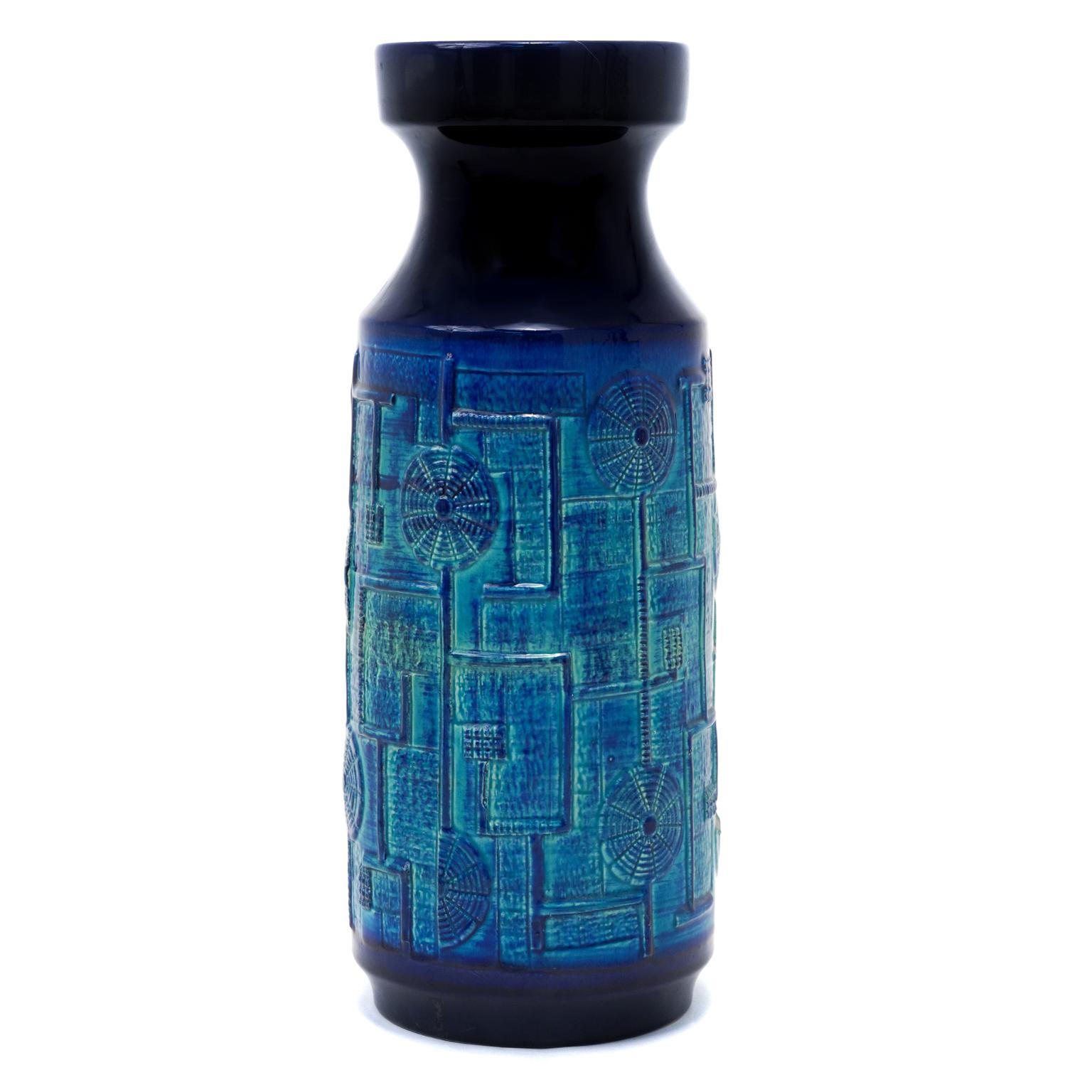 Mid-20th Century Mid-Centutry by Bay German Pottery Vase For Sale