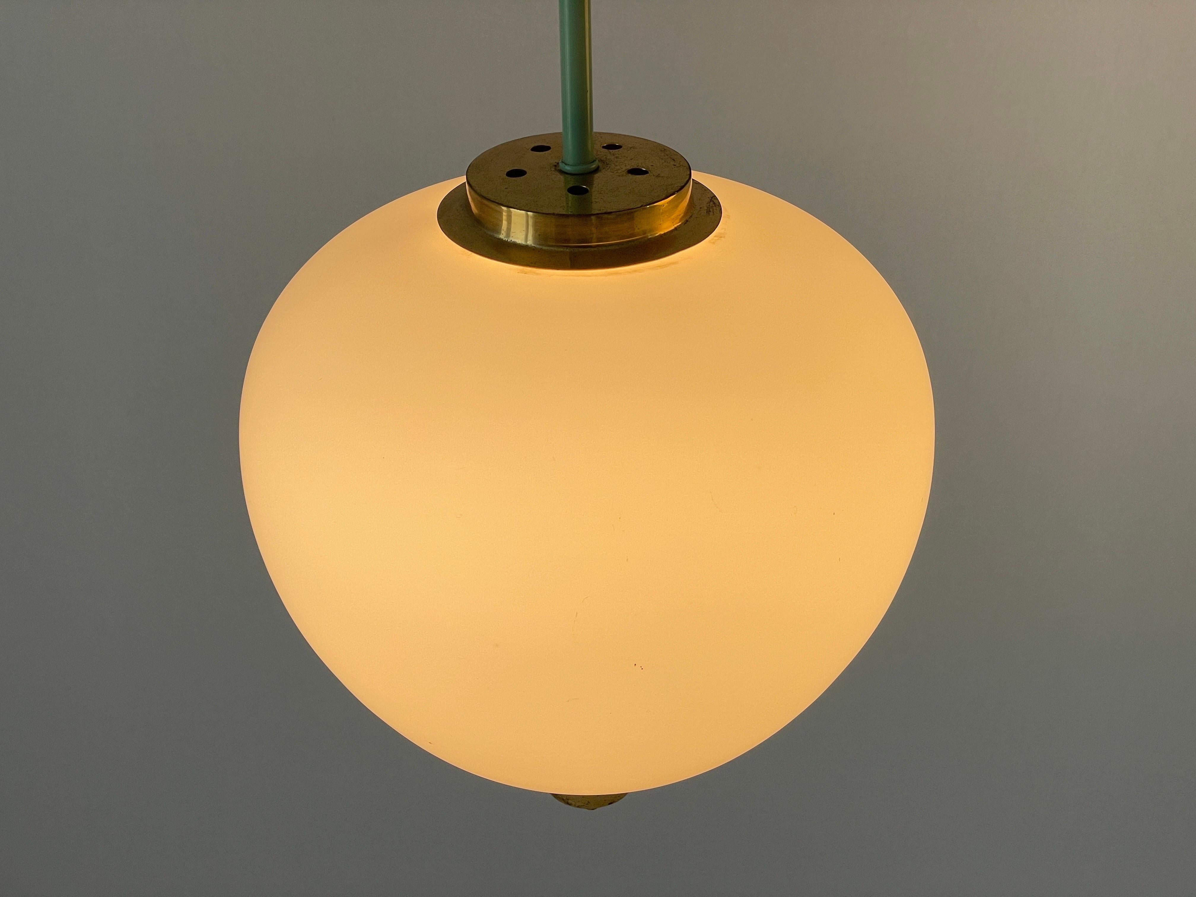 Mid-centuy Modern Ceiling Lamp by Bruno Chiarini for Stilnovo, 1950s, Italy For Sale 10