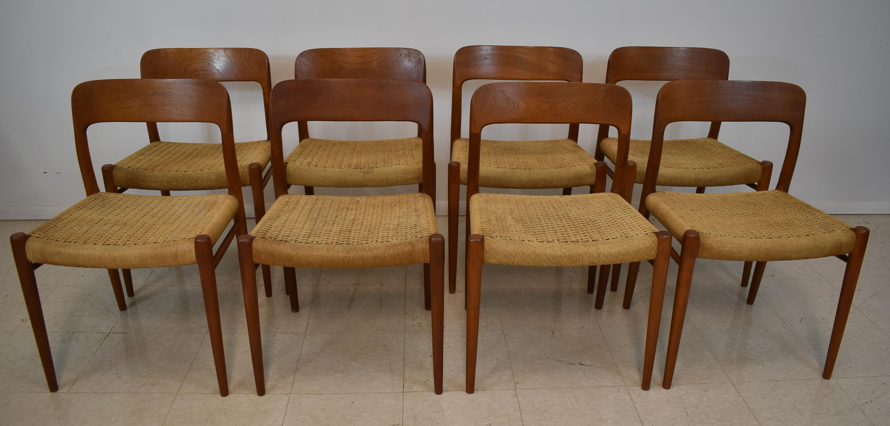 mid century dining table 8 seater