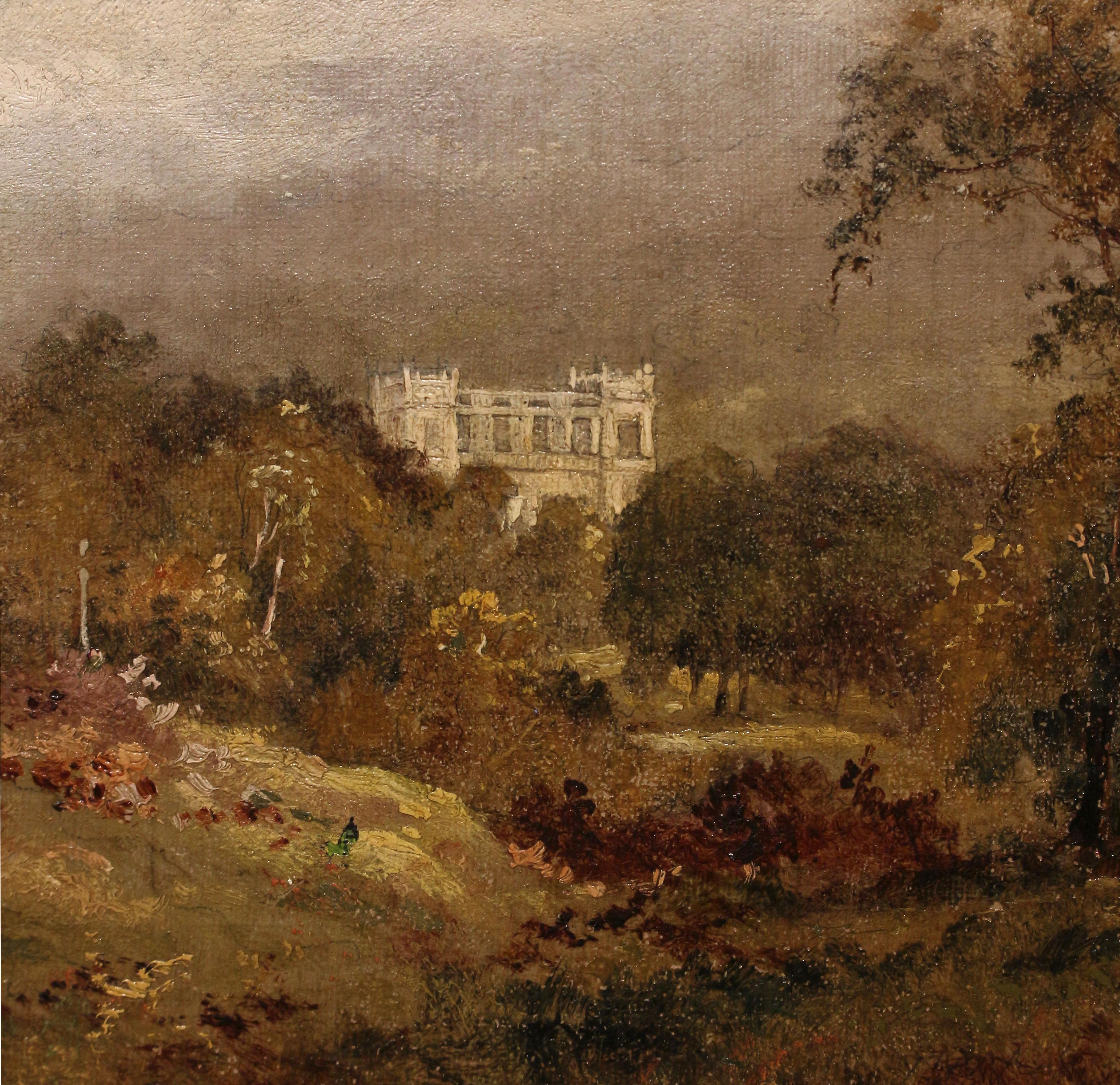 Victorian Mid-Late 19th Century English School Oil Painting