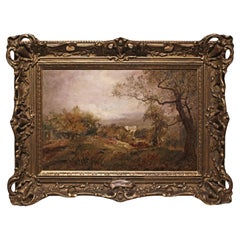 Antique Mid-Late 19th Century English School Oil Painting