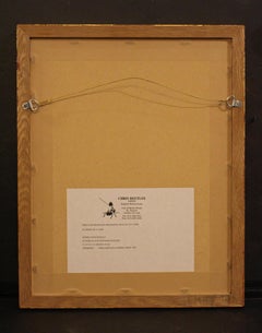 Mid-Late 19th Century Watercolor by h.b. Brabazon "Flowers in a Vase"