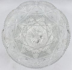Mid-Late 20th Century Heritage Irish Crystal Punch Bowl