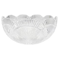 Mid-Late 20th Century Heritage Irish Crystal Punch Bowl