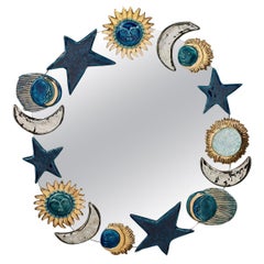 Mid Modern Century Mirror von atelier Mithe Espelt
