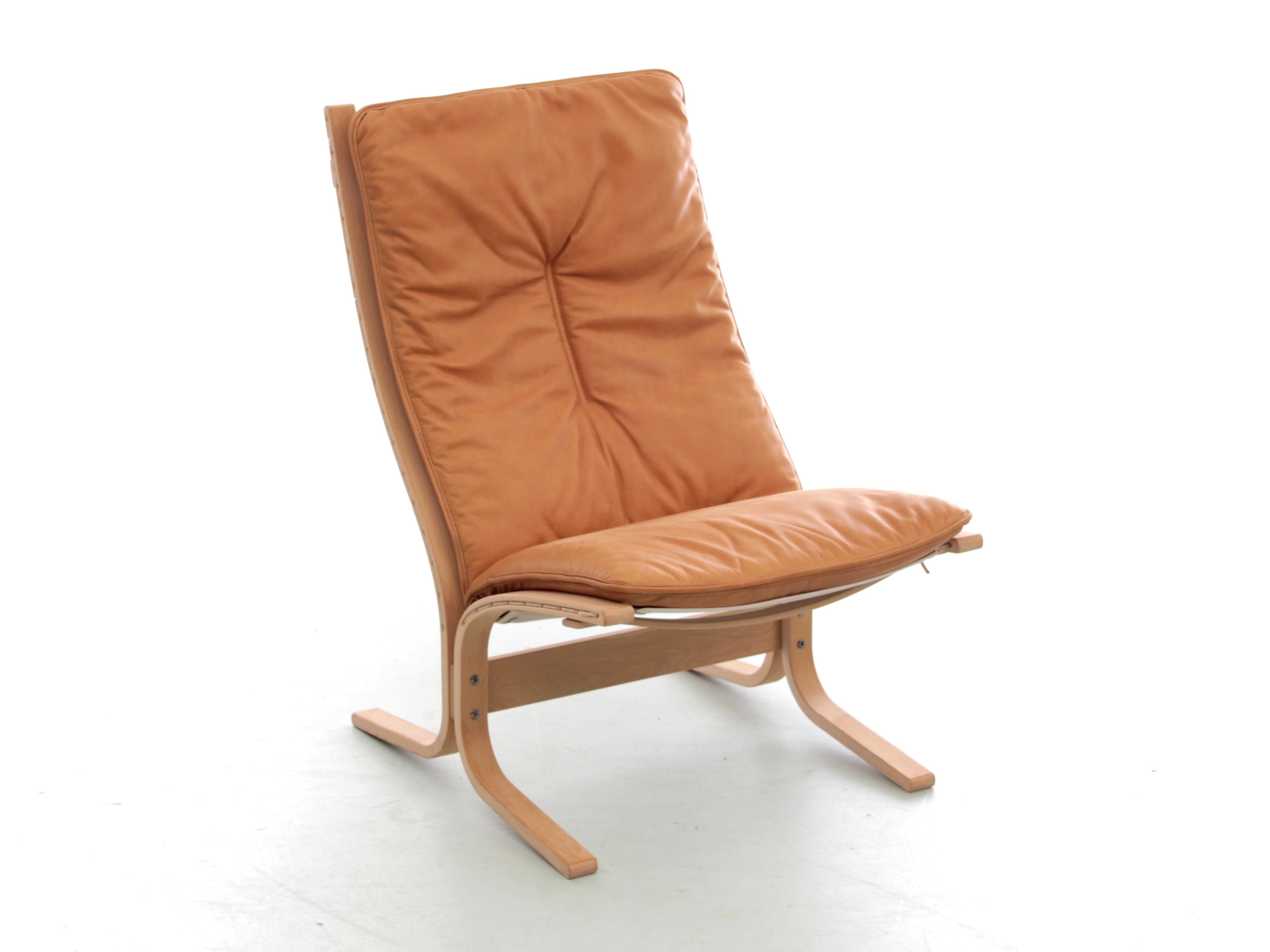 Scandinavian Modern Mid-Century Modern Siesta Fiora Loungechair, Hight Back by Ingmar Relling. New  For Sale