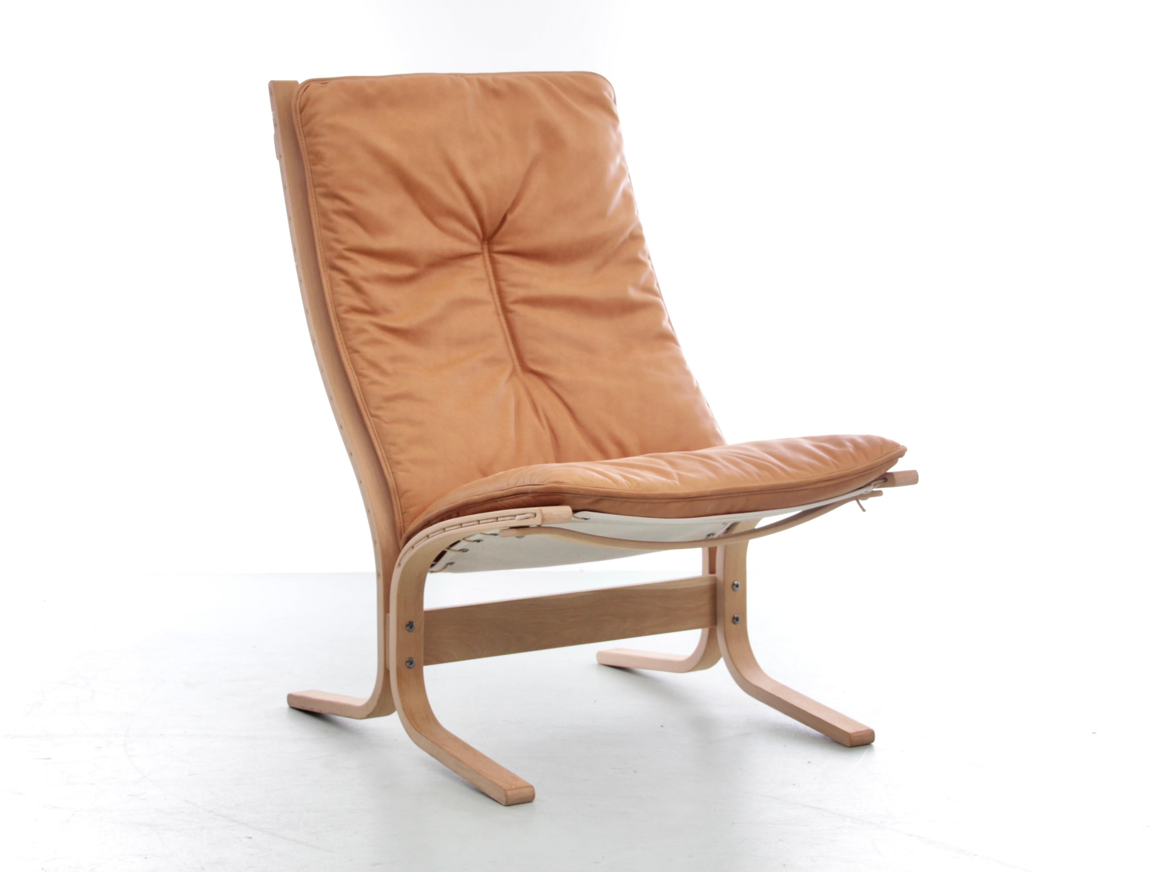 Contemporary Mid-Century Modern Siesta Fiora Loungechair, Hight Back by Ingmar Relling. New  For Sale