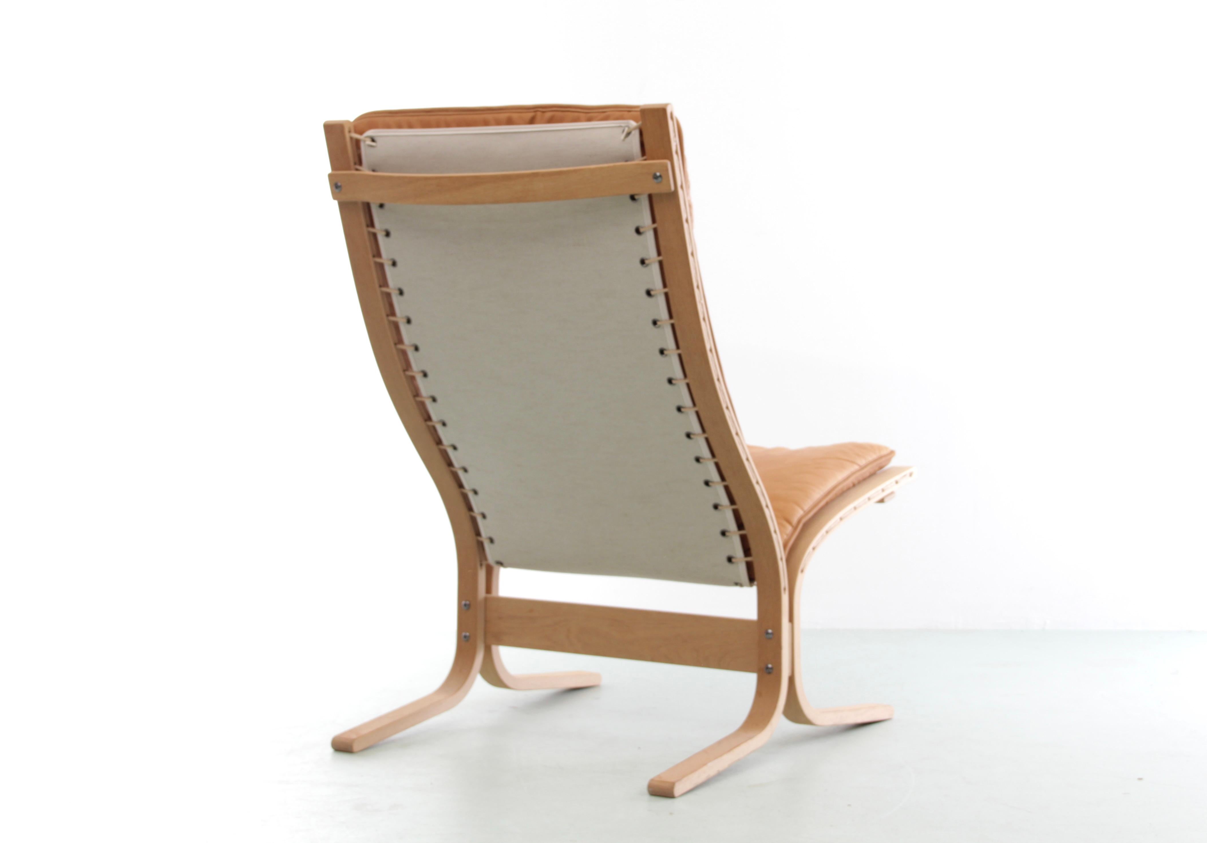 Mid-Century Modern Siesta Fiora Loungechair, Hight Back by Ingmar Relling. New  For Sale 1