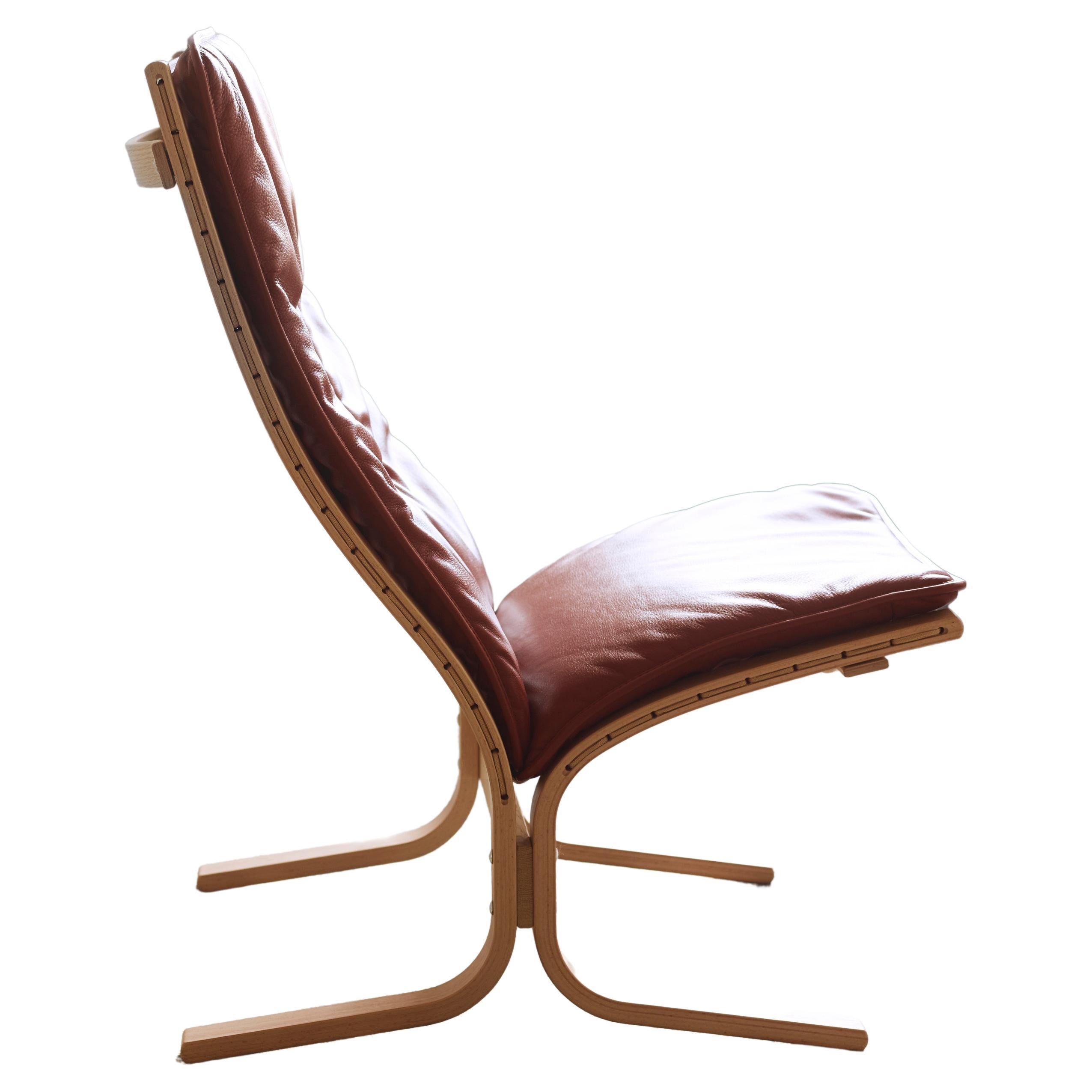 Mid-Century Modern Siesta Fiora Loungechair, Hight Back by Ingmar Relling. New  For Sale