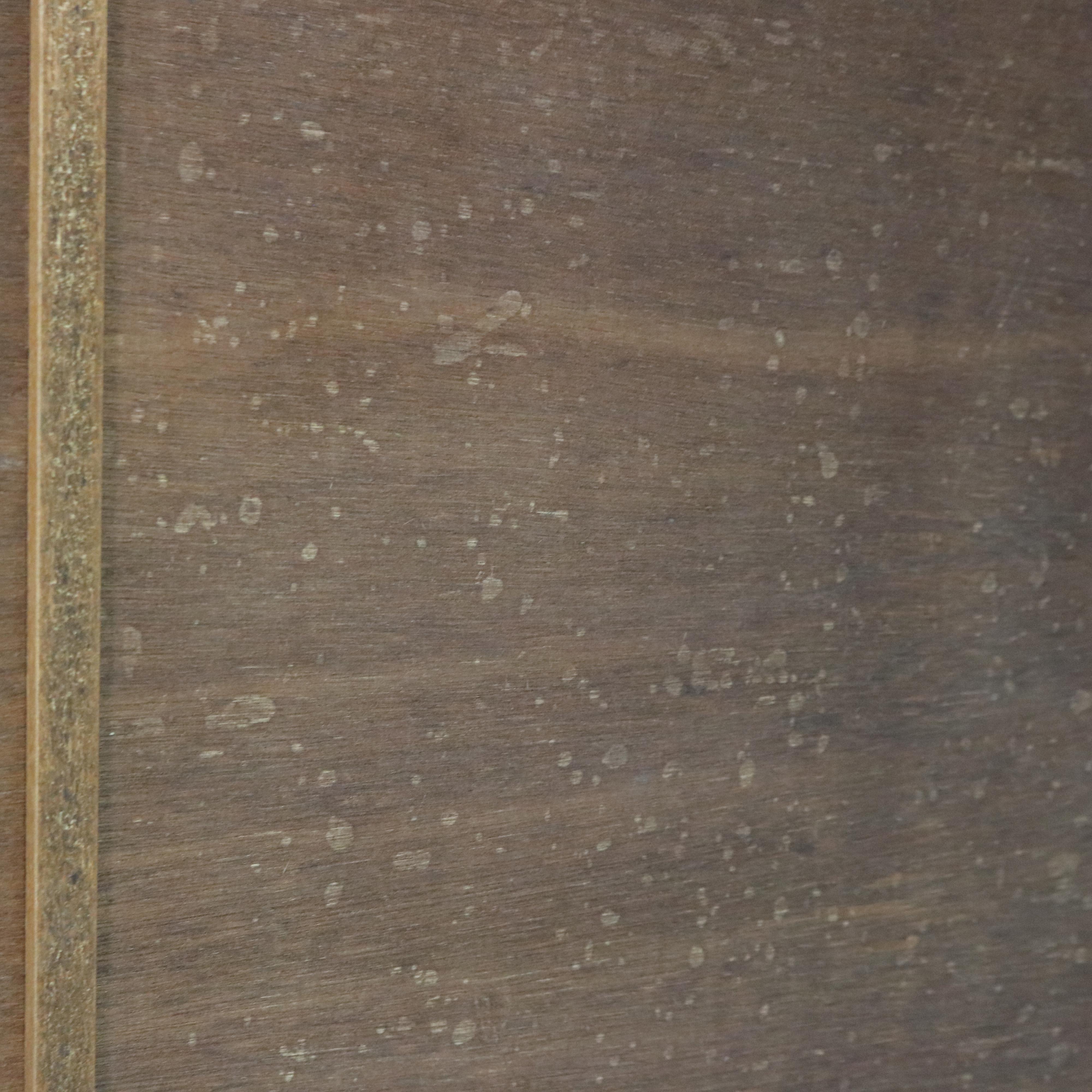 Mid Century Modern Danish Modern Teakwood Double Door Armoire 20thC For Sale 9