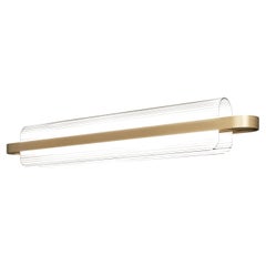KDLN Modern NAMI Led Glass Linear Pendant (Brass Finish)