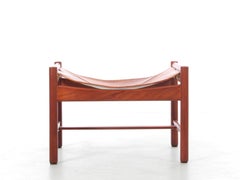 Mid modern Scandinavian ottoman by Kurt Olsen