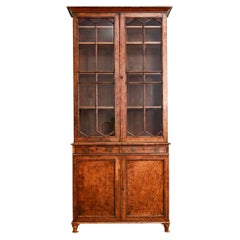 Mid-nineteenth century Pollard Oak Bookcase