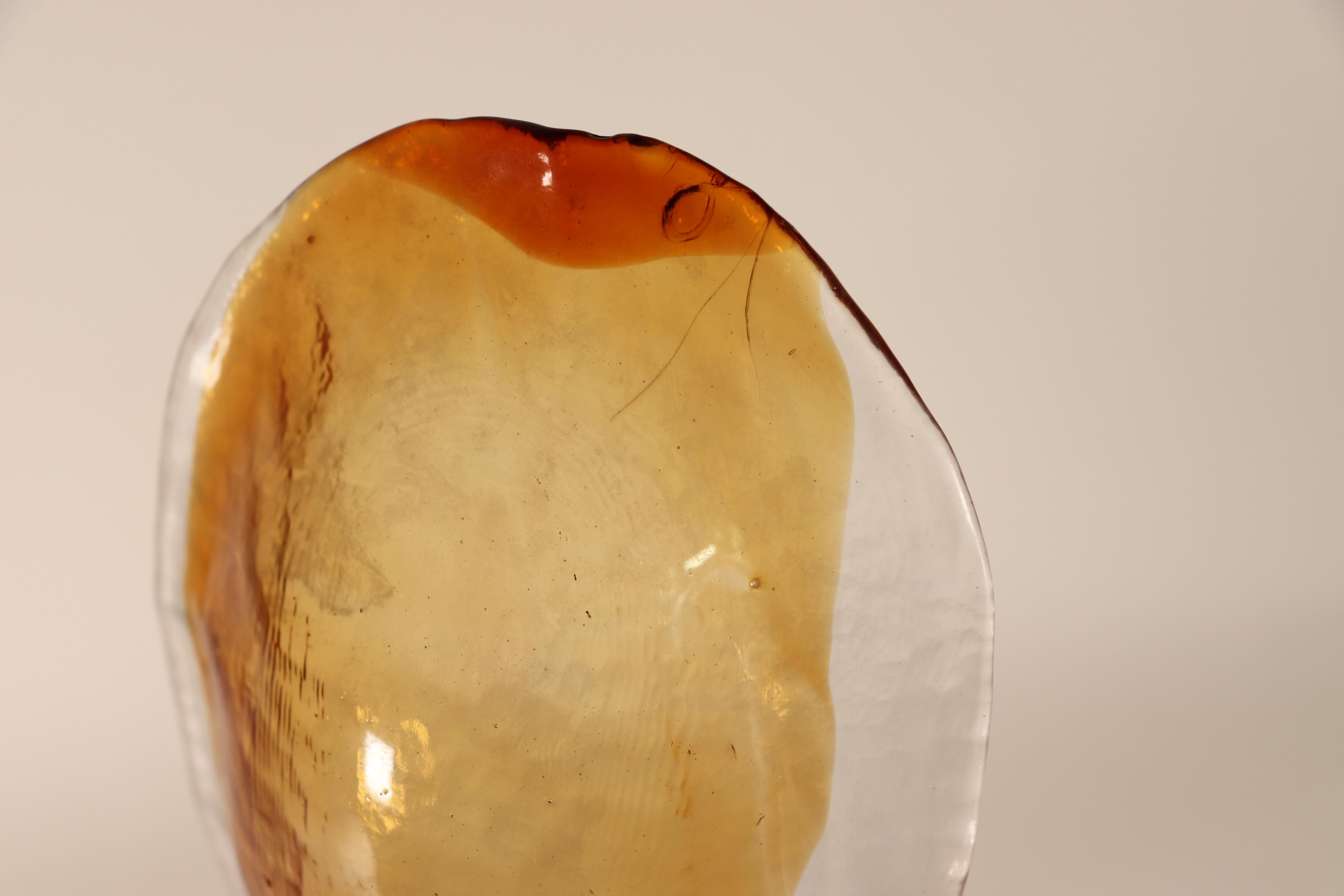 Lampada a sospensione postmoderna di medie dimensioni in vetro di Murano di La Murrina in vendita 1