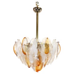 Mid-size Postmodern Murano Glass Pendant Light by La Murrina