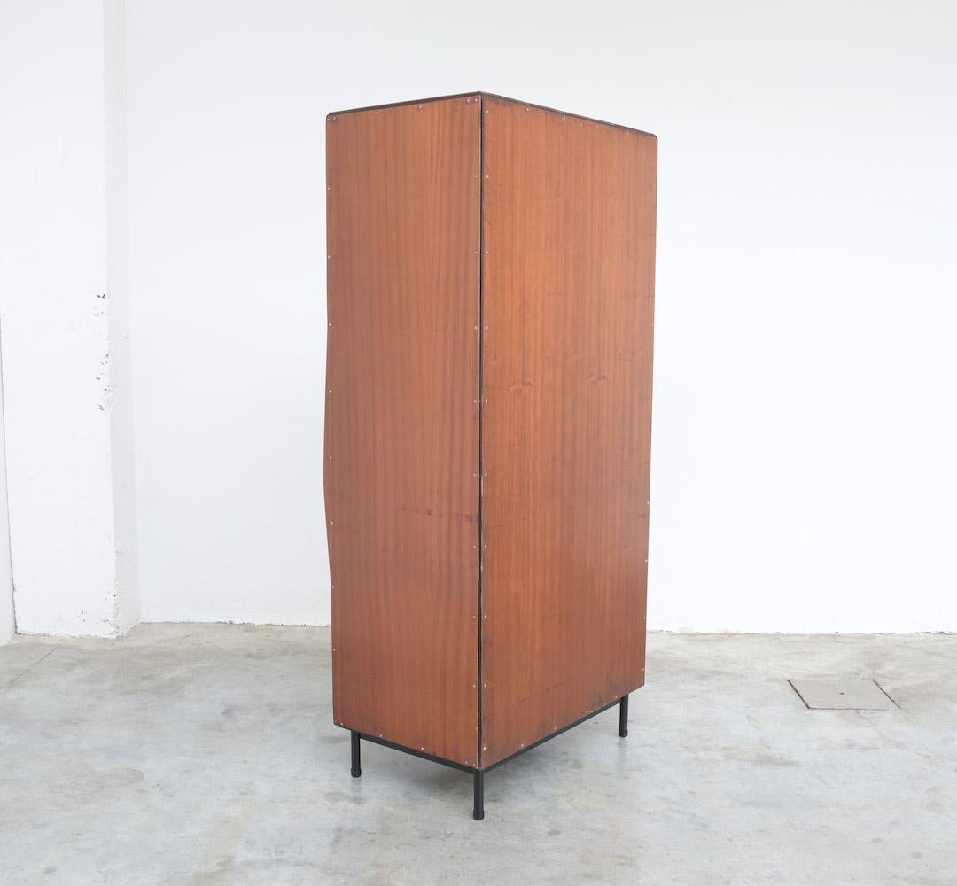 Mid-Sized Wardrobe Cabinet by Willy Van Der Meeren for Tubax 7