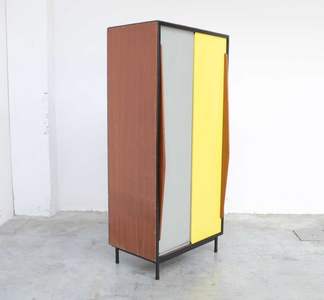 Mid-Sized Wardrobe Cabinet by Willy Van Der Meeren for Tubax 9