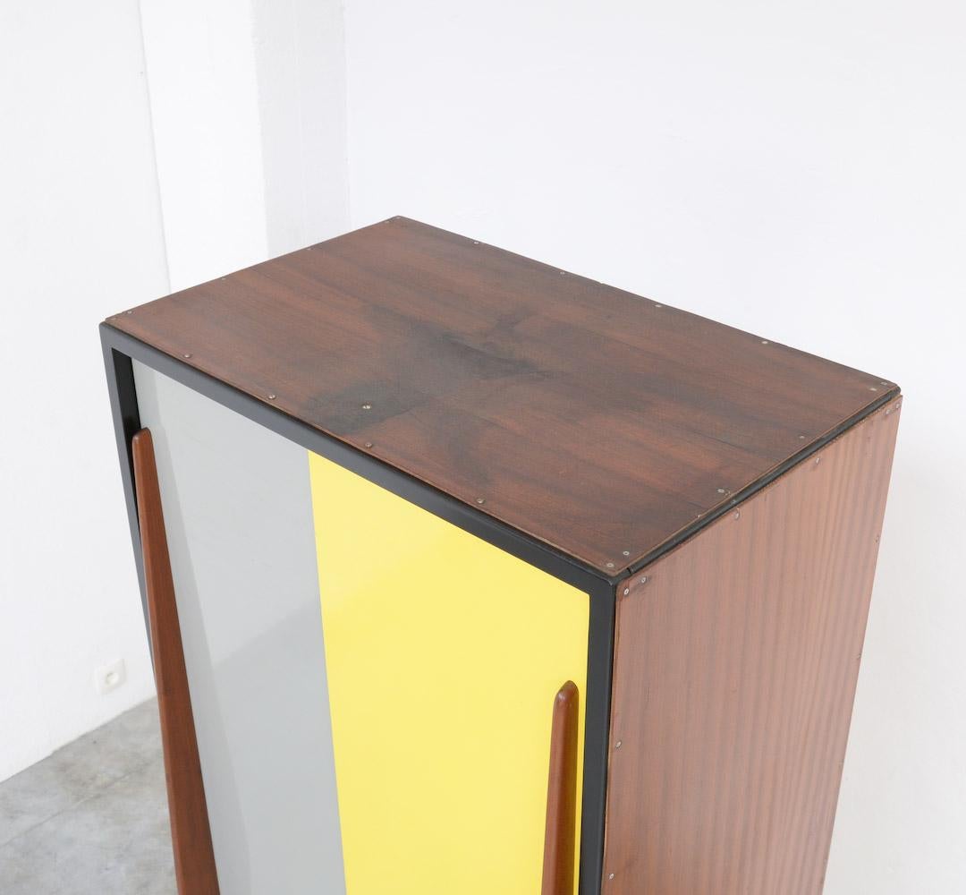 Mid-Sized Wardrobe Cabinet by Willy Van Der Meeren for Tubax 10