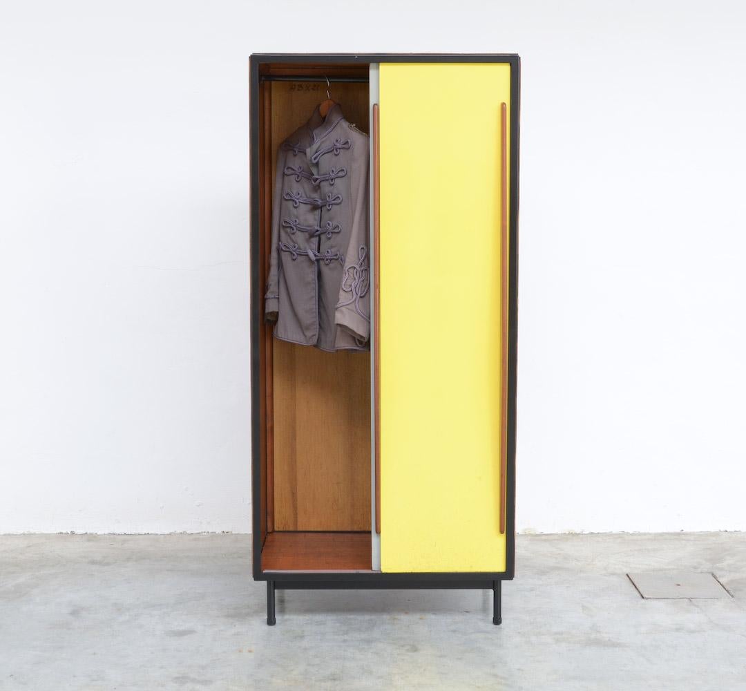Belgian Mid-Sized Wardrobe Cabinet by Willy Van Der Meeren for Tubax