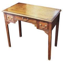 Mid to Late Eighteenth Century George III Lowboy Table